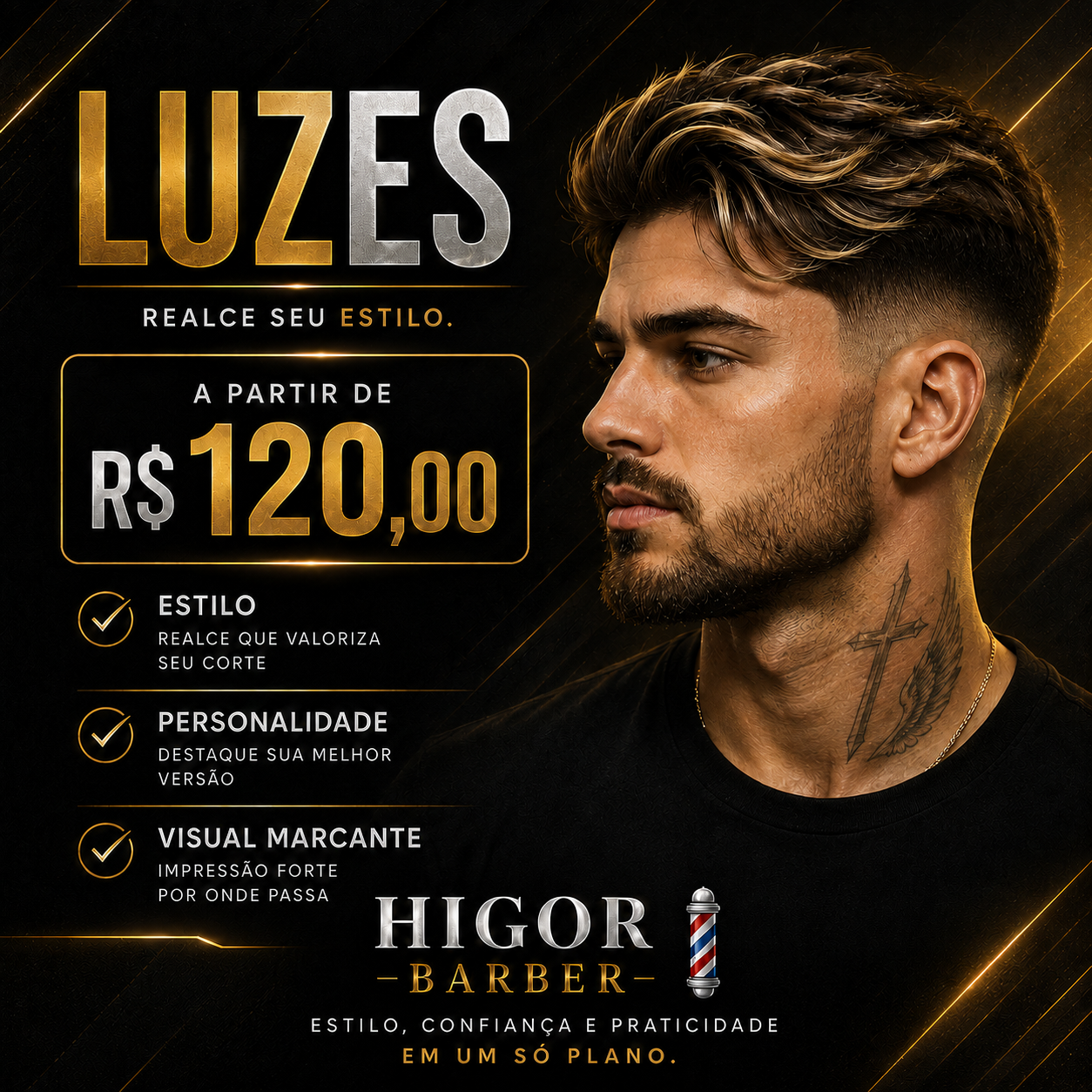 Luzes masculinas